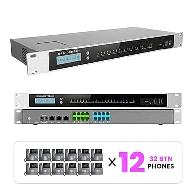 Grandstream Phone System Kits with 32-Button Phones
