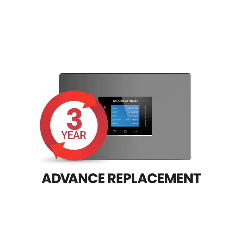 3-Year Advance Replacement for Grandstream UCM PBX 3-Year Advance Replacement for Grandstream UCM PBX