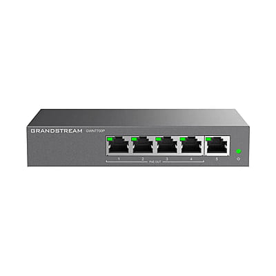 Grandstream Unmanaged Network Switch 5-Ports / 4-PoE GWN7700P
