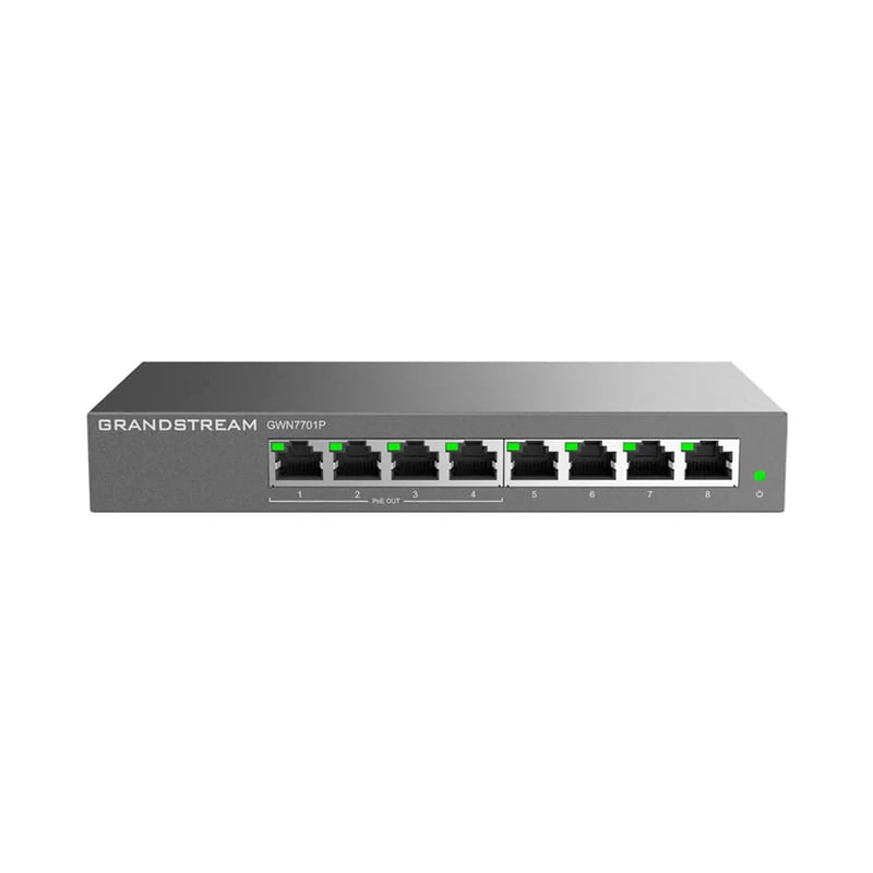 Grandstream Unmanaged Network Switch 8-Ports / 4-PoE GWN7701P