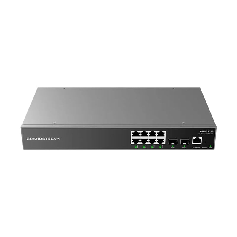 Grandstream Layer 2+ Managed Network Switch 8-Ports GWN7801P